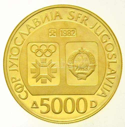 Jugoszlávia 1982. 5000D Au Téli ... 