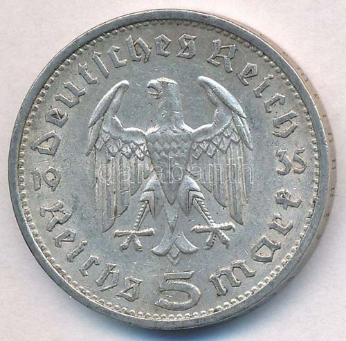 Német Harmadik Birodalom 1935A 5M ... 