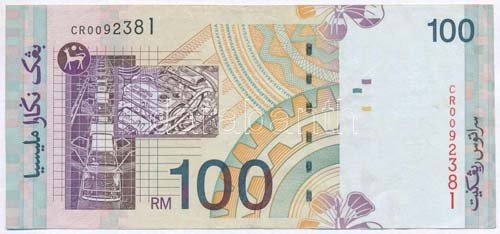 Malajzia 2001. 100R T:III Malaysia ... 