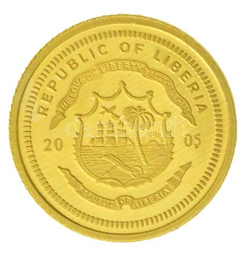 Libéria 2005. 10$ Au Dél-Afrika ... 
