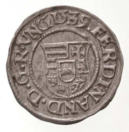 1539K-B Denár Ag I. Ferdinánd ... 