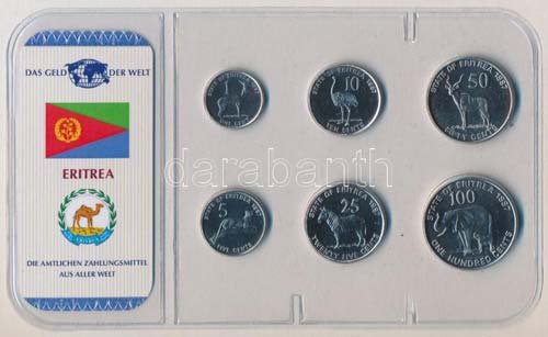 Eritrea 1991. 1c-100c (6xklf) ... 