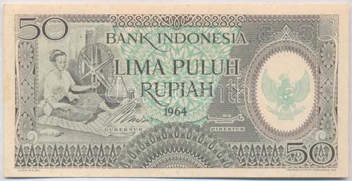 Indonézia 1964. 50R ... 