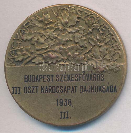 1938. Magyar Vívószövetség ... 