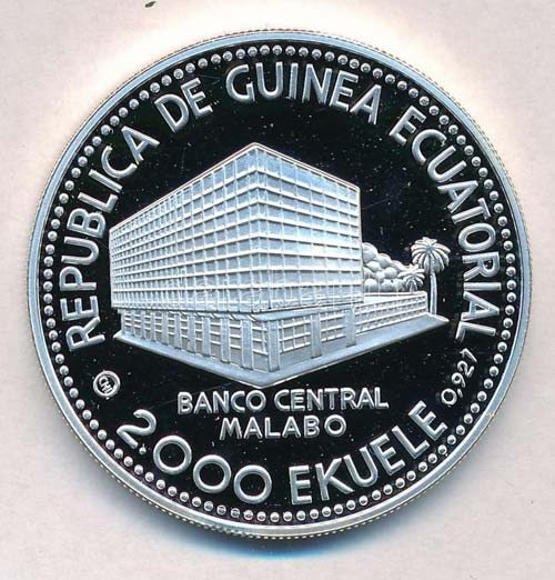 Egyenlítői-Guinea 1980. 2000E Ag ... 
