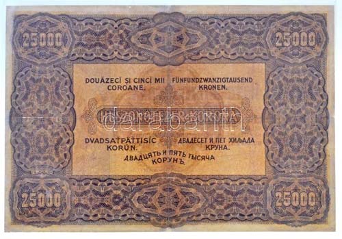 1922. 25.000K Orell Füssli ... 