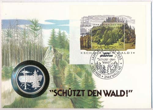 Ausztria 1985. Védd az erdőt! ... 