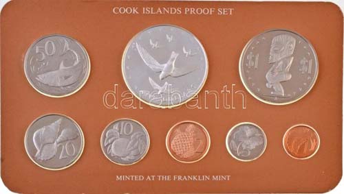 Cook-szigetek 1977. 1c-5$ Br, ... 