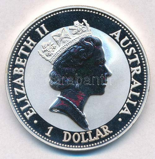Ausztrália 1992. 1$ Ag ... 