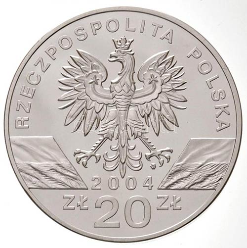 Lengyelország 2004. 20Zl Ag ... 