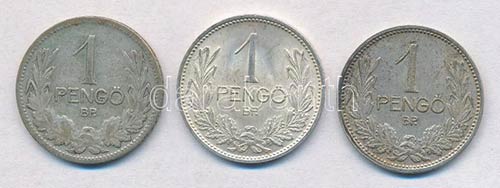 1926-1938. 1P Ag (3xklf) T:1-,2,2- ... 
