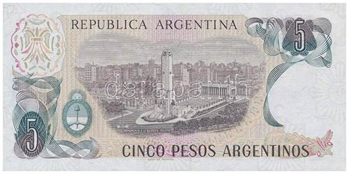 Argentína 1983-1984. 5P ... 