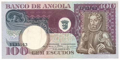 Angola 1973. 100E T:I
Angola 1973. ... 