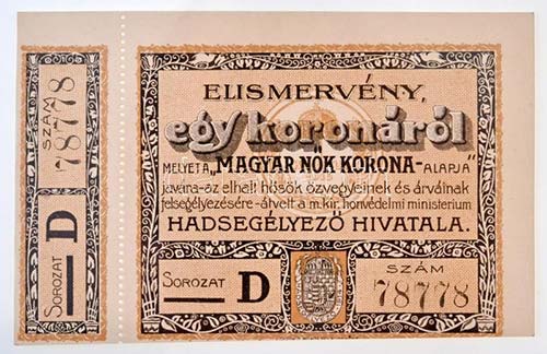 Budapest 1914-1919. Magyar Nők ... 