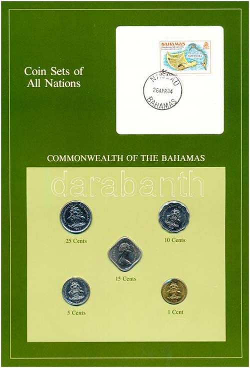 Bahamák 1969-1984. 1c-15c ... 
