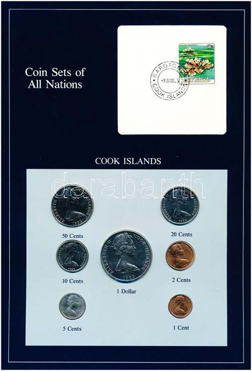 Cook-szigetek 1983. 1c-1D (7xklf), ... 