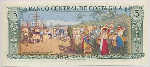 Costa Rica 1992. 5C T:I 
Costa ... 
