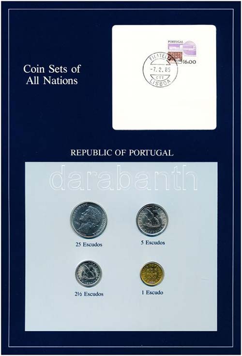 Portugál 1980-1984. 1E-25E ... 