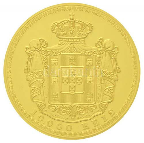 Portugália 1884. 10.000R ... 
