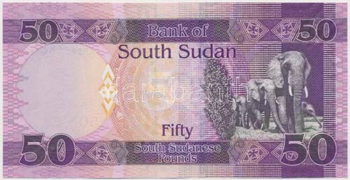 Dél-Szudán 2017. 50Ł T:I
South ... 