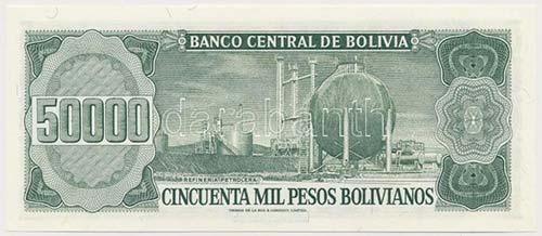 Bolívia 1984. 50.000P T:I
Bolivia ... 