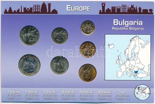 Bulgária 1999-2002. 1s-1L (7xklf) ... 