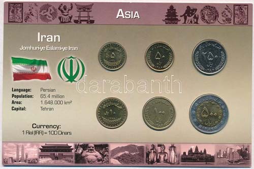 Irán 2000-2004. 5R-500R (6xklf) ... 