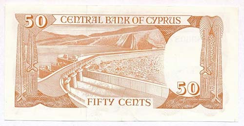 Ciprus 1987 50c T:II 
Cyprus 1987. ... 