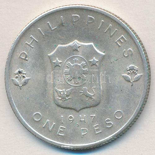 Fülöp-szigetek 1947S 1P Ag ... 