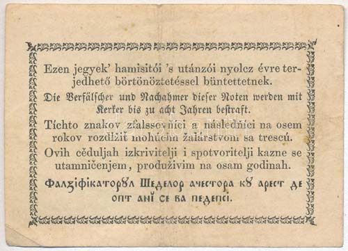 1849. 30kr Kossuth bankó ... 