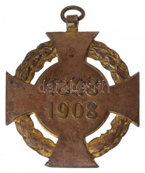 1908. Katonai Jubileumi Kereszt ... 