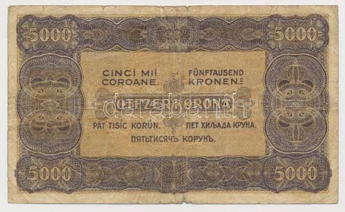 1923. 5000K Magyar ... 