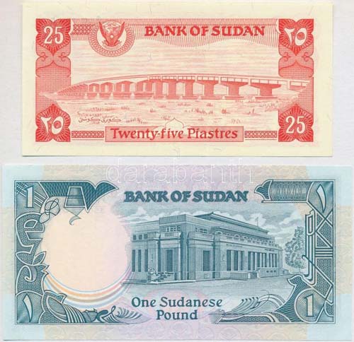 Szudán 1983. 25P + 1987-1990. 1Ł ... 
