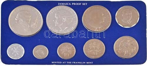 Jamaika 1977. 1c-10$ (9xklf), ... 