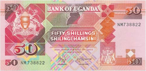 Uganda 1998. 50Sh T:I
Uganda 1998. ... 