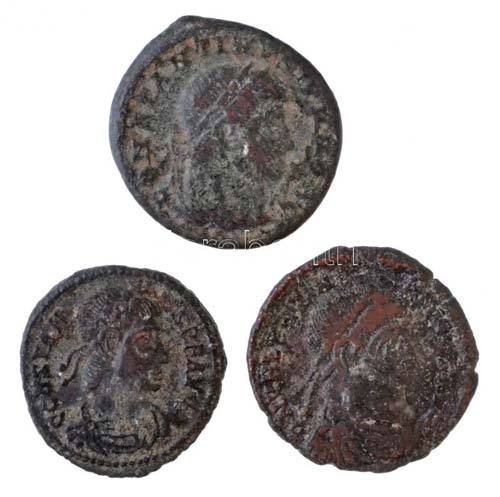 Római Birodalom 3db rézpénz ... 
