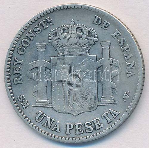 Spanyolország 1902. 1P Ag XIII. ... 