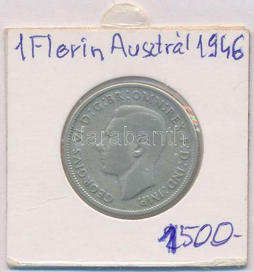 Ausztrália 1946. 1Fl Ag VI. ... 