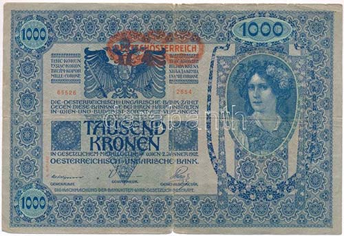 1919. (1902) 1000K vízszintes ... 