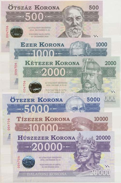 2012. 500K Balatoni Korona helyi ... 