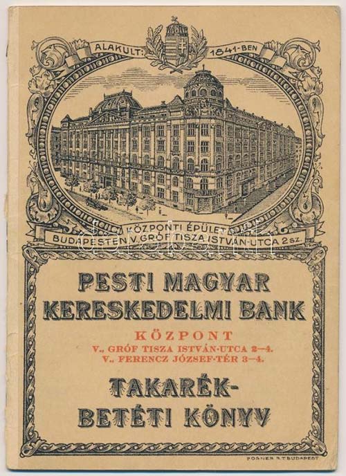 Budapest 1937-1944. Pesti Magyar ... 