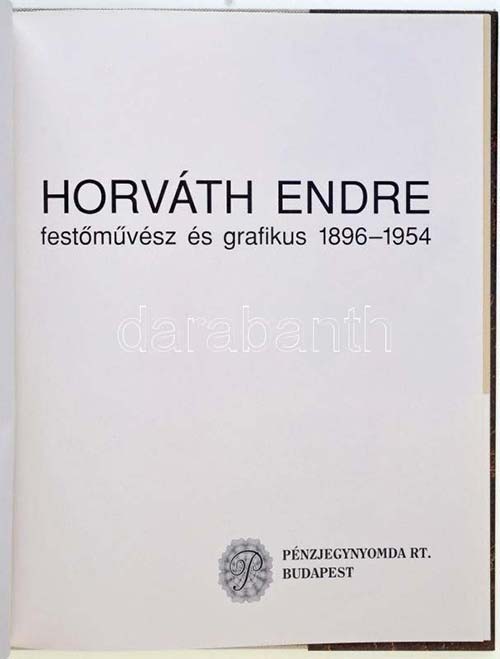 Horváth Endre festőművész és ... 