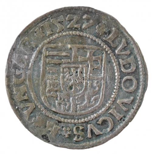 1527K-A Denár Ag II. Lajos ... 