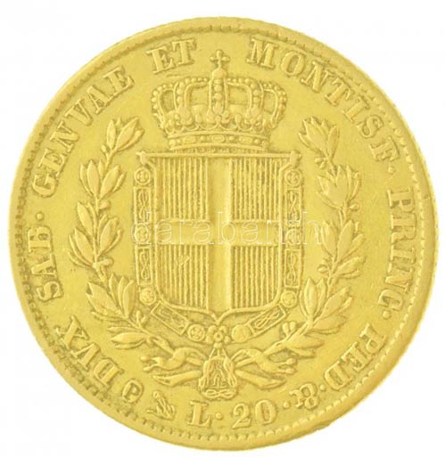 Olasz Államok / Szardínia 1848P ... 