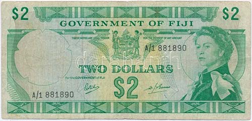 Fidzsi 1969. 2$ T:III
Fiji 1969. 2 ... 