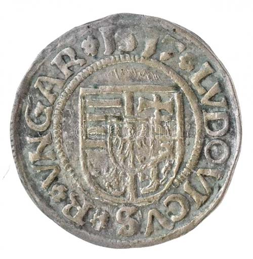 1517K-G Denár Ag II. Lajos ... 