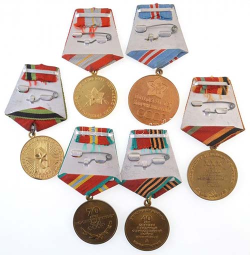 6db-os vegyes szovjet kitüntetés ... 