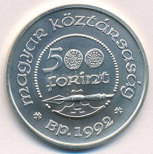1992. 500Ft Ag Szent László ... 