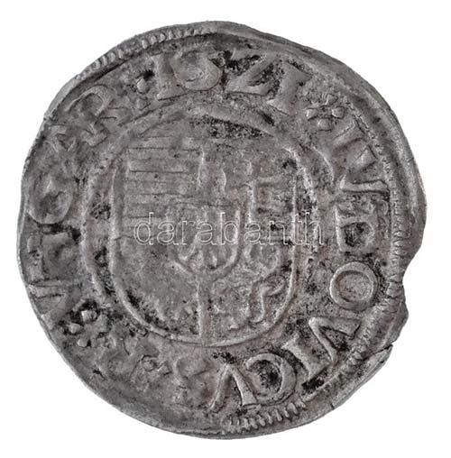 1521K-A Denár Ag II. Lajos ... 