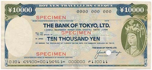 Japán DN 10.000Y The Bank of ... 